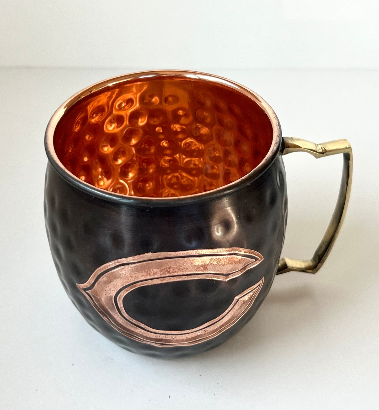 Chicago Bears Moscow Mule Mug | Antiqued | Hammered | Other teams available | Request Customization