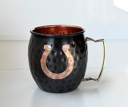 Indianapolis Colts Moscow Mule Mug | Antiqued | Hammered | Other teams available | Request Customization