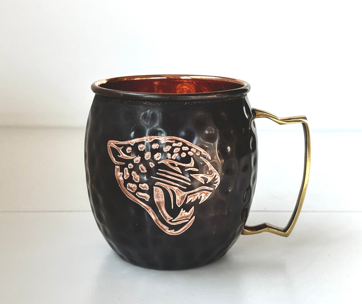 Jacksonville Jaguars Moscow Mule Mug | Antiqued | Hammered | Other teams available | Request Customization