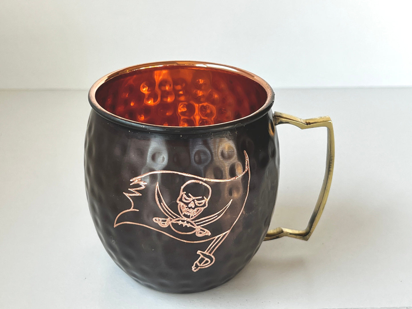 Tampa Bay Buccaneers Moscow Mule Mug | Antiqued | Hammered | Other teams available | Request Customization