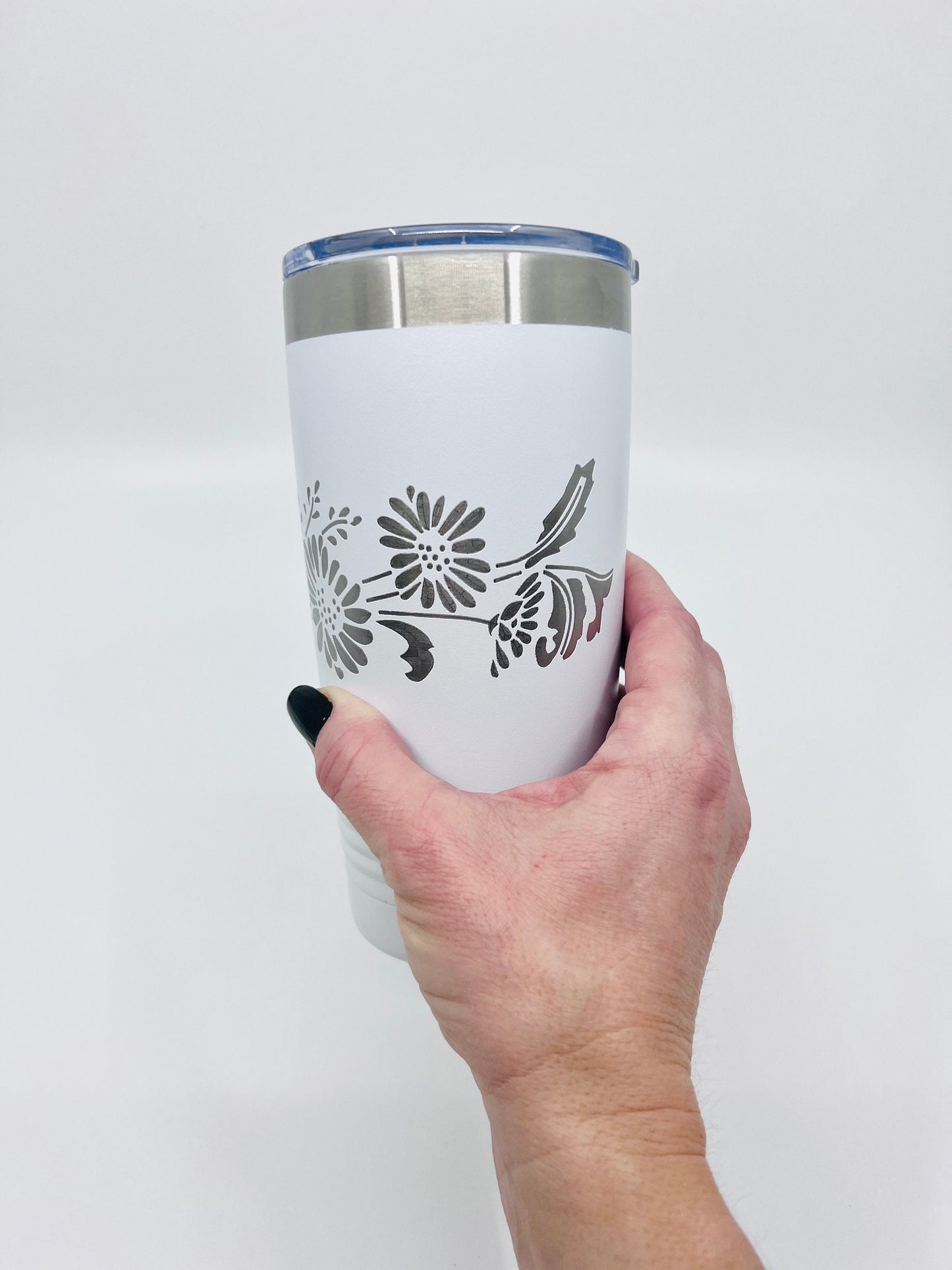 Pyrex Colonial Mist Inspired | 20 OZ insulated Tumbler with Lid - Option to Personalize