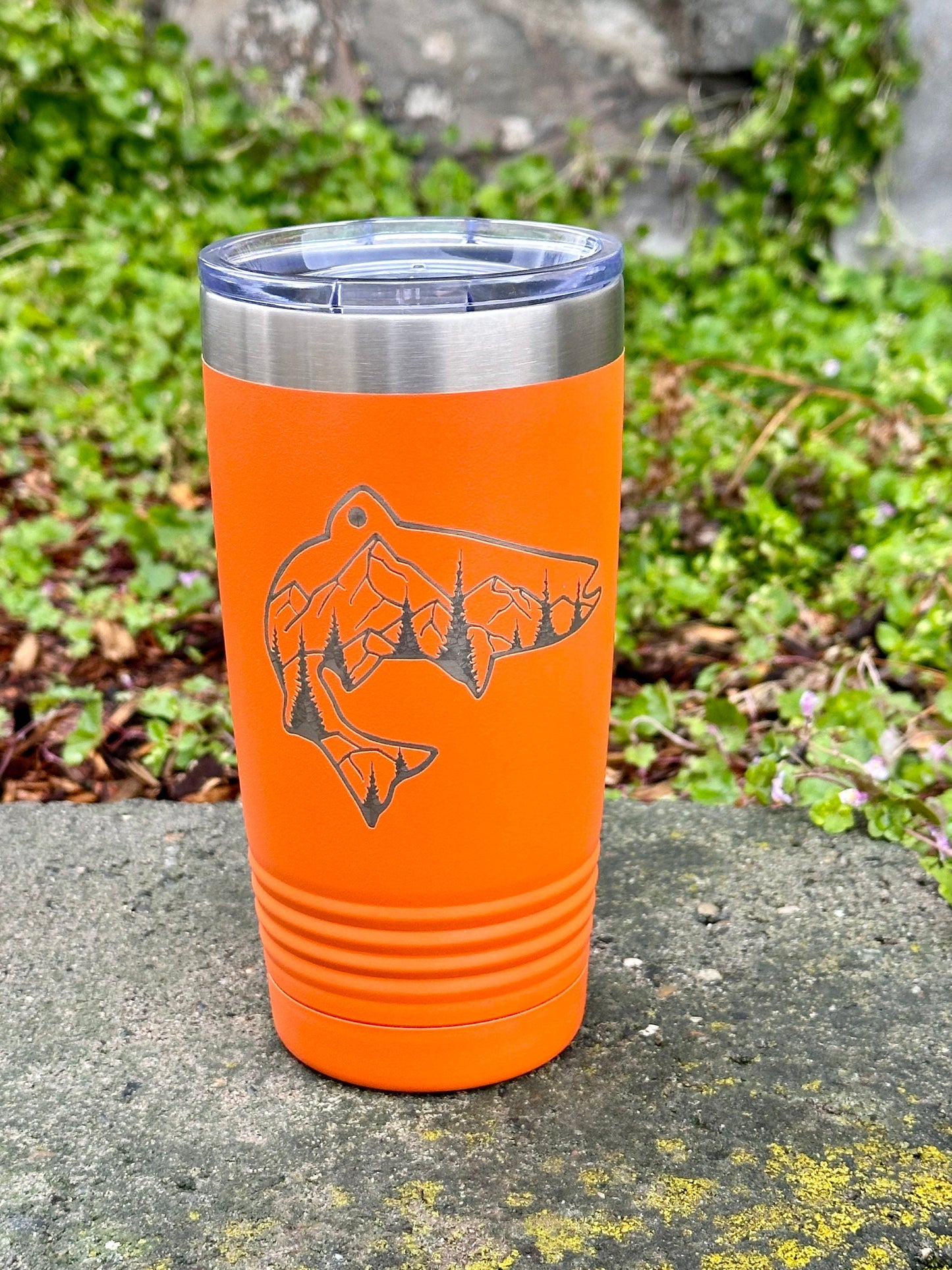 Rocky Mountain Fish 20 OZ insulated Tumbler with Option to Personalize