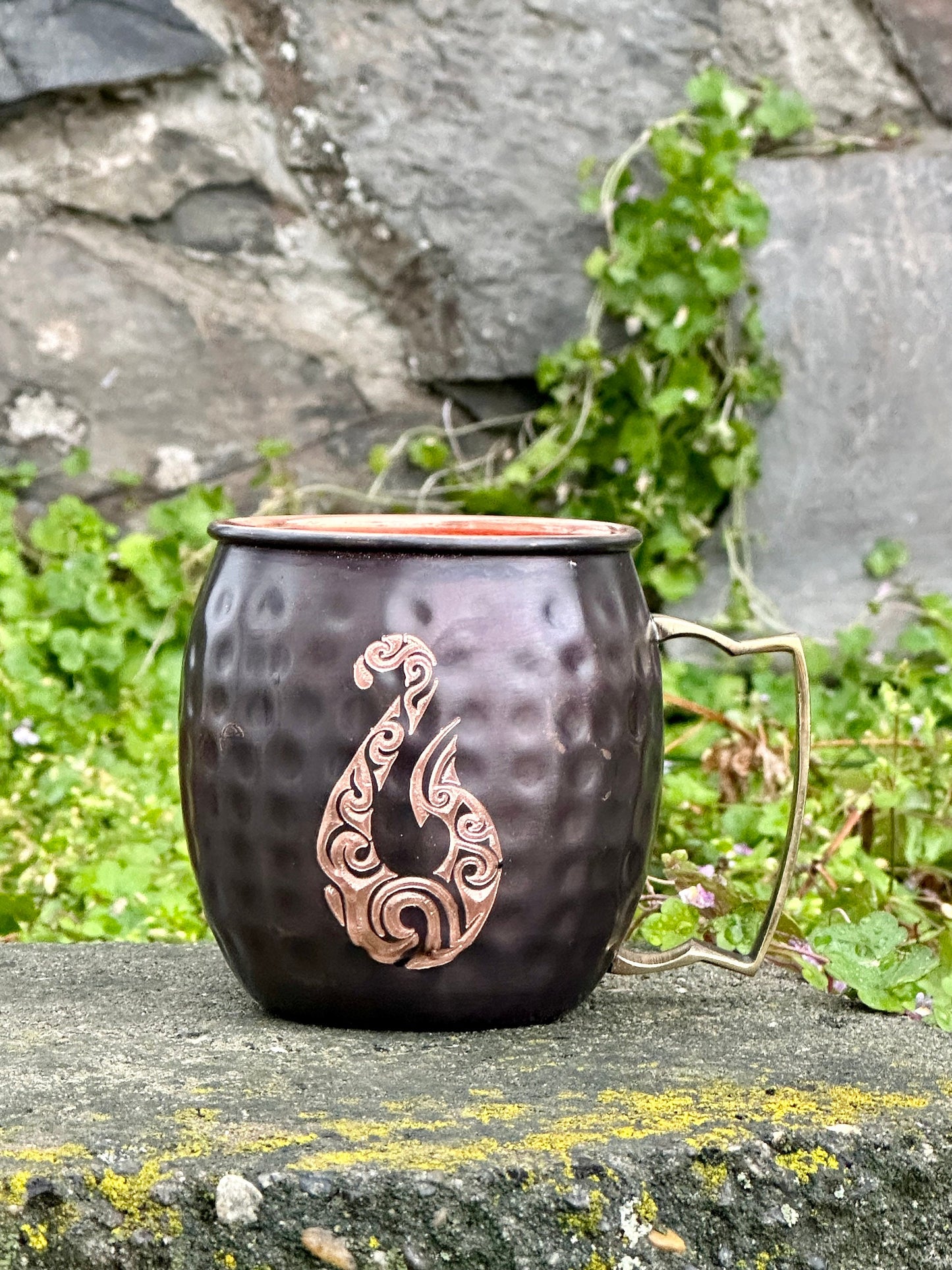 Maui Hook Moscow Mule Mug | Hawaiian Style Fish Hook | Copper Mug | custom design | Gifts for Him | Gifts for Her |Outdoors