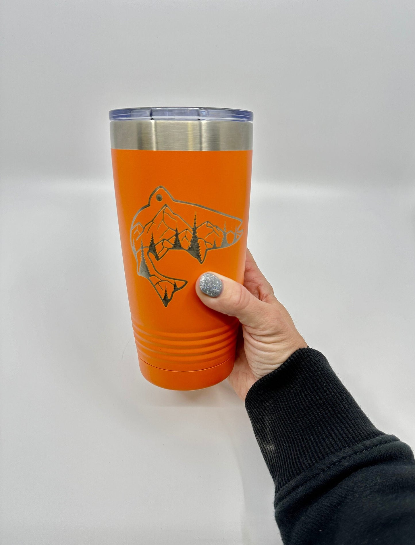 Rocky Mountain Fish 20 OZ insulated Tumbler with Option to Personalize