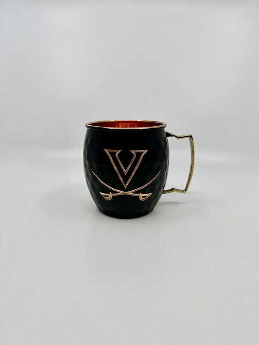 University of Virginia UVA Logo  Moscow Mule | Pick Any Team | college team Copper Mug | Copper Gift | Anniversary Gift | Father's Day Gift